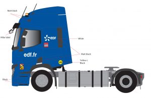 RENAULT TRUCKS T480 CONVOI EXCEPTIONNEL - Body Artwork - rev3