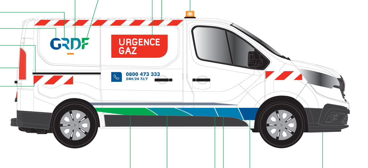 Renault Trafic Grdf - Body Artwork.1